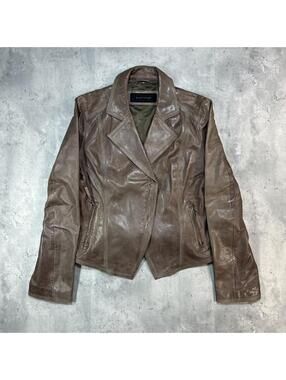 Vintage Women’s Elie Tahari Geniune Lamb Leather Jacket